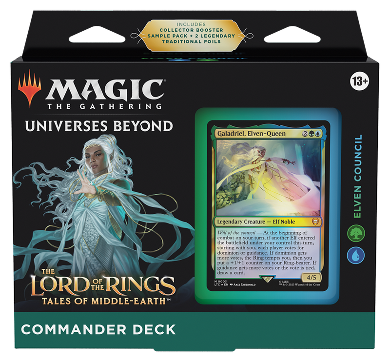 The Lord of the Rings: Tales of Middle-earth - Commander Deck (Elven Council)