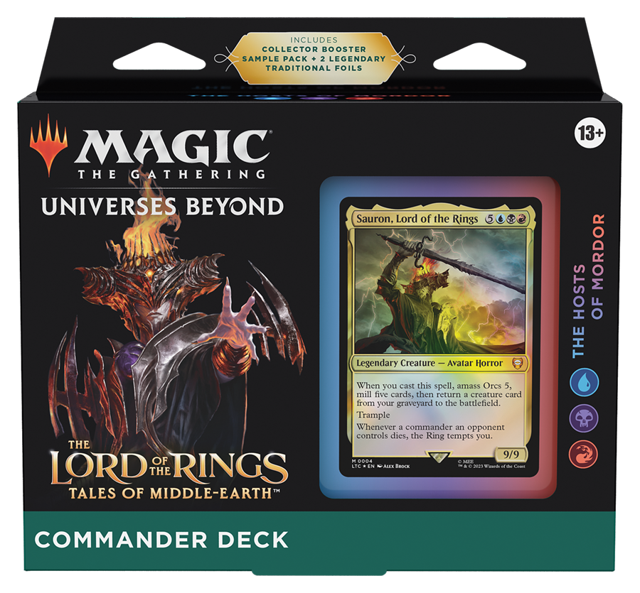 The Lord of the Rings: Tales of Middle-earth - Commander Deck (The Hosts of Mordor)