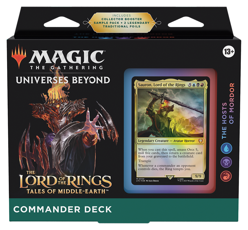 The Lord of the Rings: Tales of Middle-earth - Commander Deck (The Hosts of Mordor)