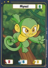 Mynci (Green) - Defenders of Neopia - 1st Edition