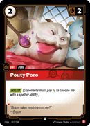 front of card Pouty Poro [Organized Play Promos] 
