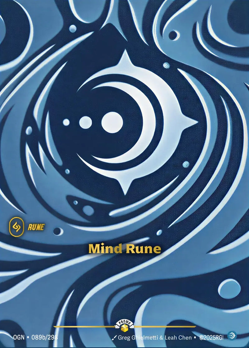front of card Mind Rune [Organized Play Promos] 