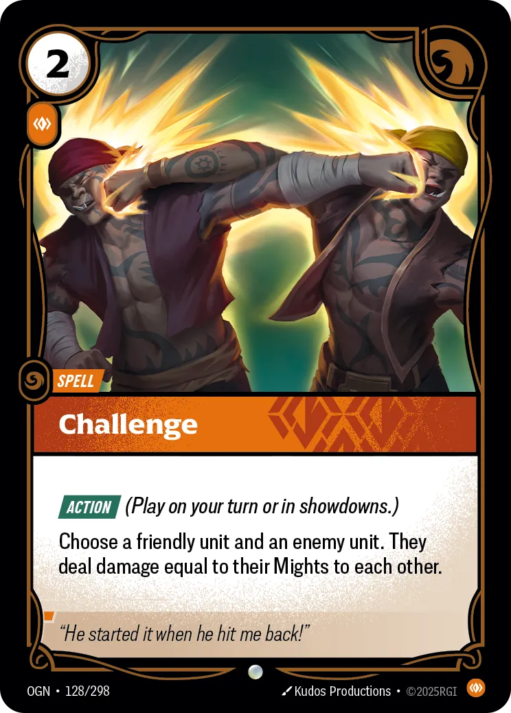 front of card Challenge [Organized Play Promos] 