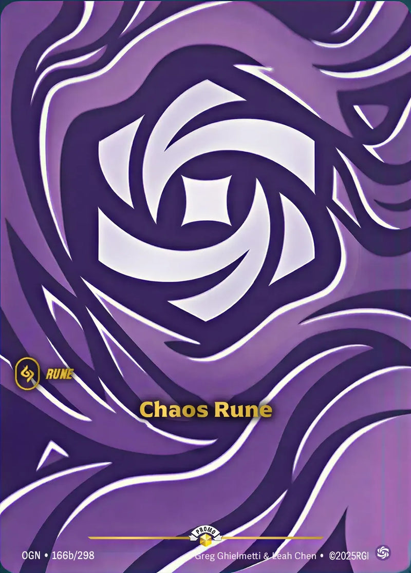 front of card Chaos Rune [Organized Play Promos] 