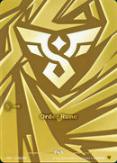 front of card Order Rune [Organized Play Promos] 