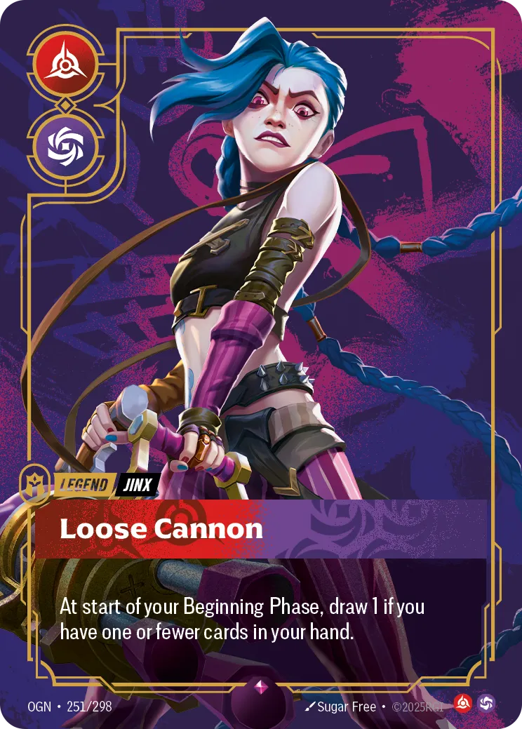 front of card Jinx - Loose Cannon [Organized Play Promos] 