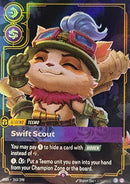 front of card Teemo - Swift Scout (Metal) (Prize Wall) [Organized Play Promos] 