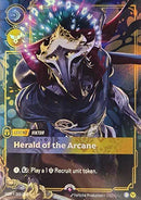 front of card Viktor - Herald of the Arcane (Metal) [Organized Play Promos] 