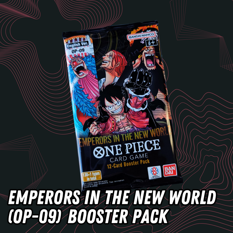 One Piece - Emperors in the New World (OP-09) - Booster Pack Fusion Gaming One Piece - Emperors in the New World (OP-09) - Booster Pack Fusion Gaming