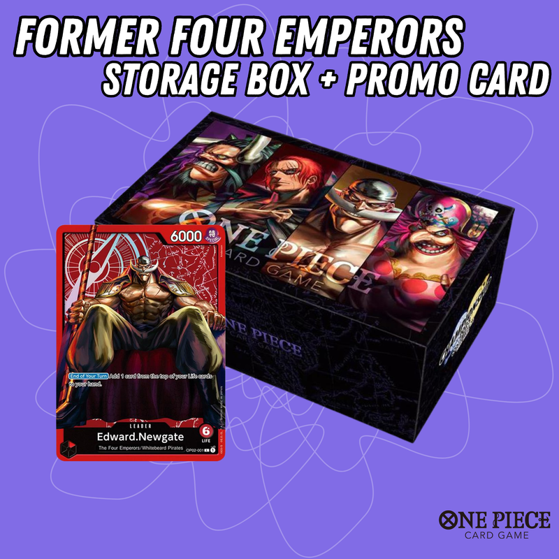 One Piece TCG: Former Four Emperors - Storage Box & Promo Card
