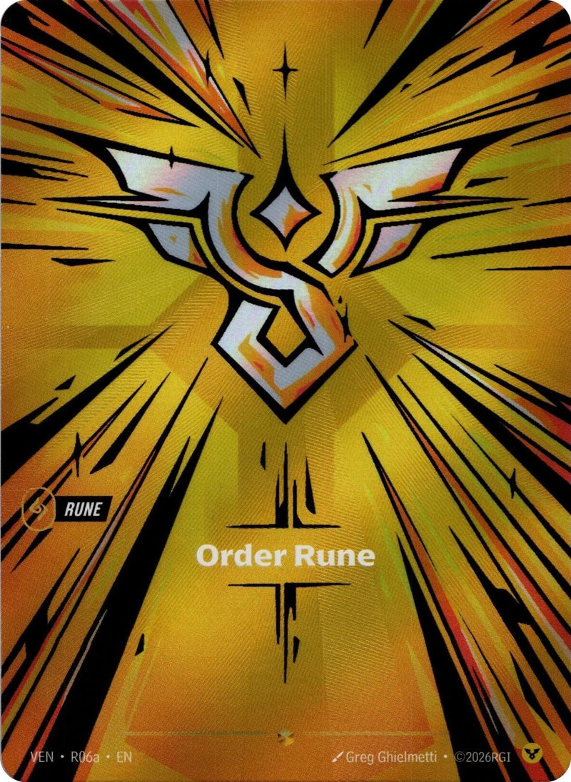 Order Rune (R06a) [Vendetta] R06a