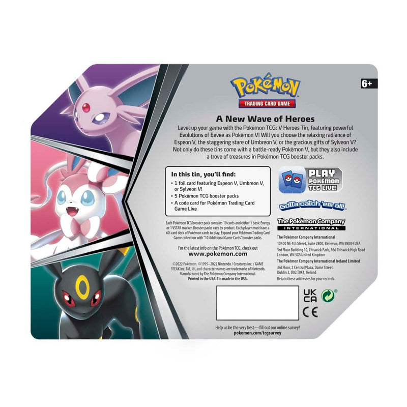 V Heroes Tin (Espeon V)