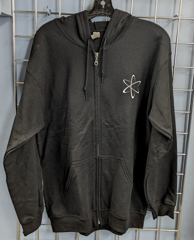 Zip Hoodie - Black