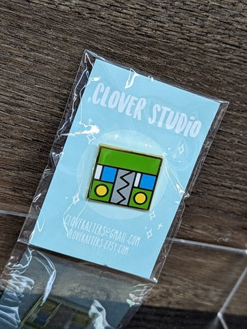 Clover Studio - Charjabug Pokemon - Enamel Pin