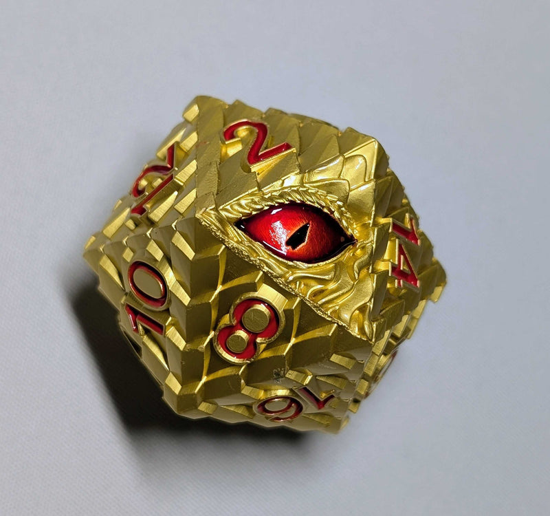 Titan D20 - Gold Dragon Eye (35mm)