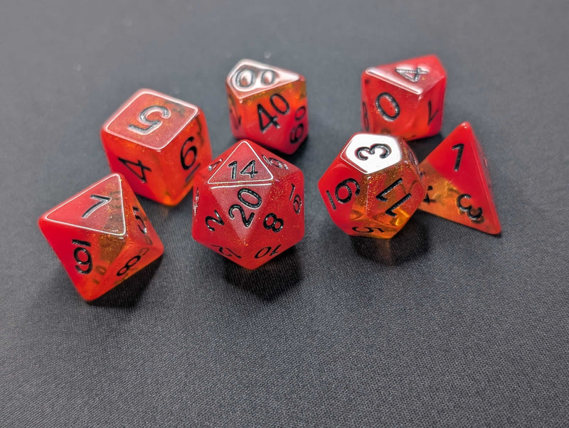 HD Dice Set - 7pc - Plane of Fire