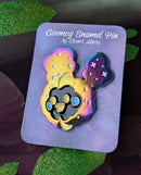 CloverAlters - Cosmog - Rainbow Anodized Enamel Pin