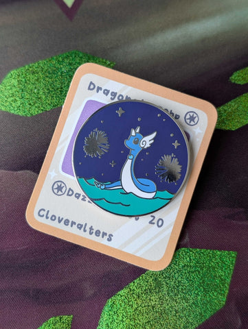 CloverAlters - Dragonair, Year of the Dragon - Enamel Pin