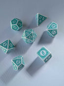 Mystic Blue Dice Set