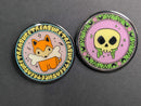 CloverAlters - Metallic Dog Treasure/Poison Token - Enamel Coin