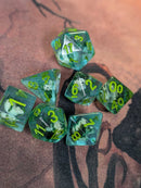 White Sea Creature Dice Set