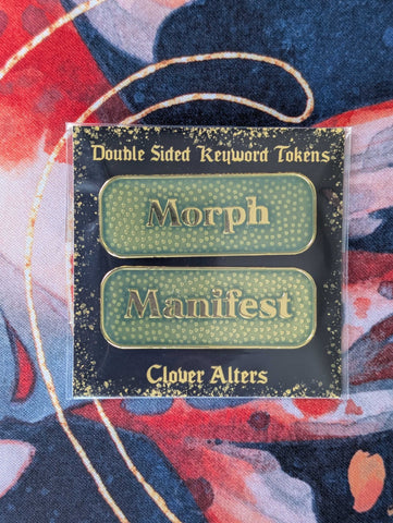 CloverAlters - Double Sided Keyword Tokens - Morph/Manifest