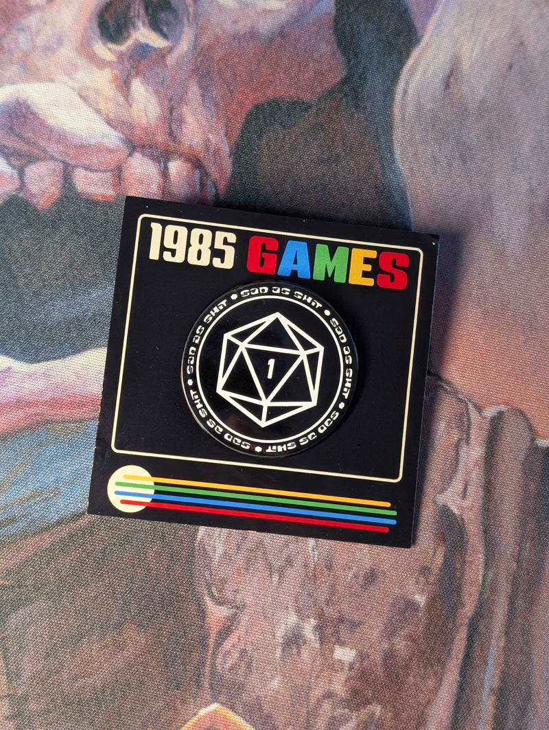 1985 Games - Enamel Pin - Nat 1