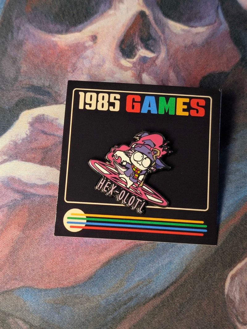 1985 Games - Enamel Pin - Hex-Olotl