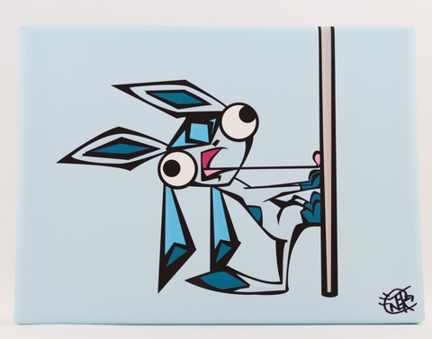 Polelickeon - (Archival Canvas Giclée Print) - Rawry & Pohly Art