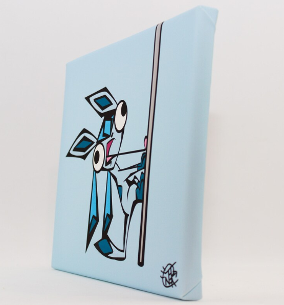 Polelickeon - (Archival Canvas Giclée Print) - Rawry & Pohly Art