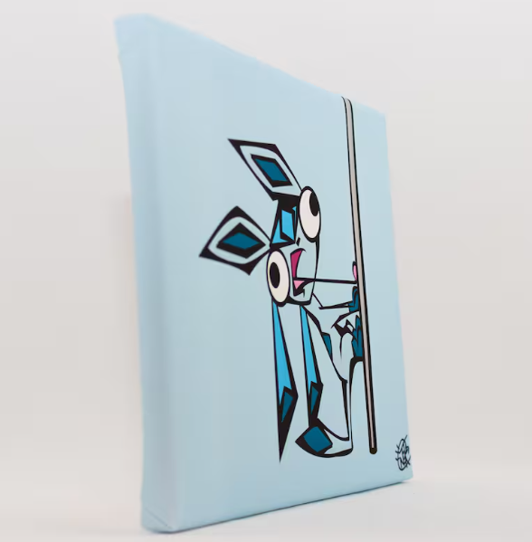 Polelickeon - (Archival Canvas Giclée Print) - Rawry & Pohly Art