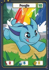 Poogle (Blue) - Defenders of Neopia - 1st Edition