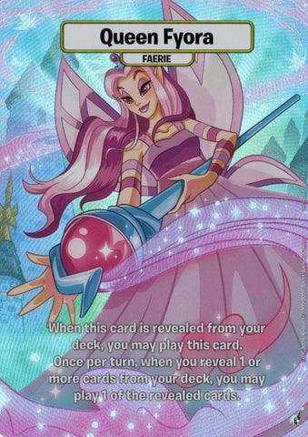 Queen Fyora - Borderless XR - Defenders of Neopia - 1st Edition