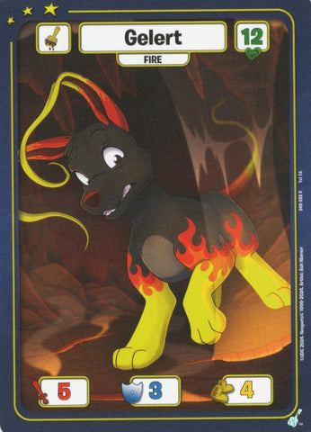 Gelert (Fire) - Defenders of Neopia - 1st Edition