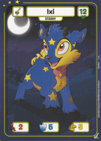 Ixi (Starry) - Defenders of Neopia - 1st Edition