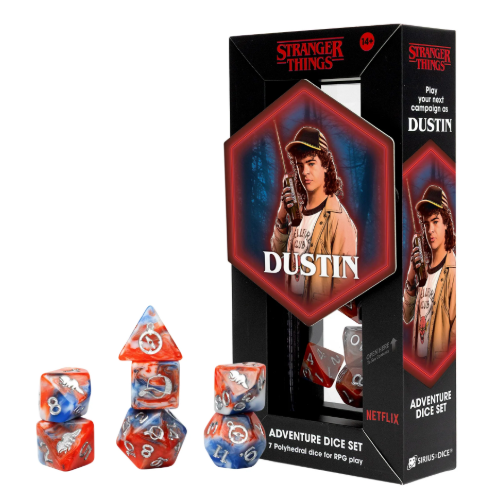 Sirius Dice: Adventure Dice Set - Stranger Things: Dustin