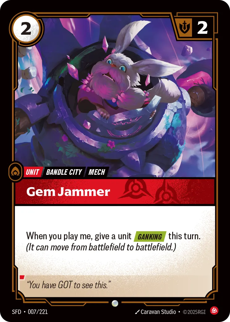 front of card Gem Jammer [Organized Play Promos] 