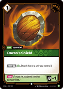 front of card Doran's Shield [Organized Play Promos] 