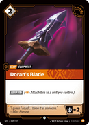 front of card Doran's Blade [Organized Play Promos] 