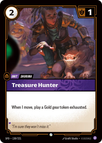 front of card Treasure Hunter [Organized Play Promos] 