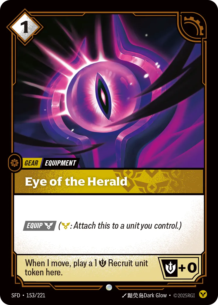 front of card Eye of the Herald [Organized Play Promos] 