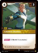 front of card Laurent Duelist [Organized Play Promos] 