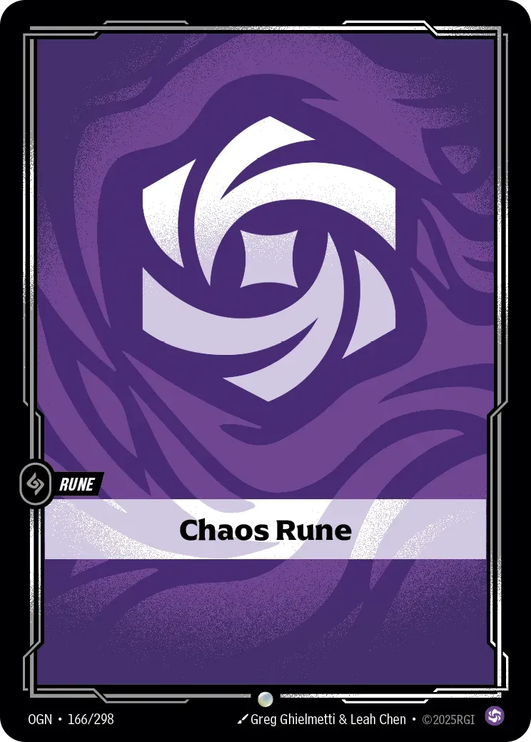 front of card Chaos Rune [Spiritforged] 
