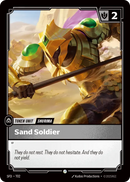 front of card Sand Soldier // Buff [Spiritforged] 