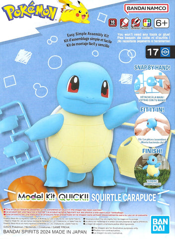 Pokemon Model Kit: Squirtle