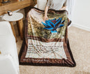Magic: The Gathering - Fleece Throw Blanket - Black Lotus / Card Back