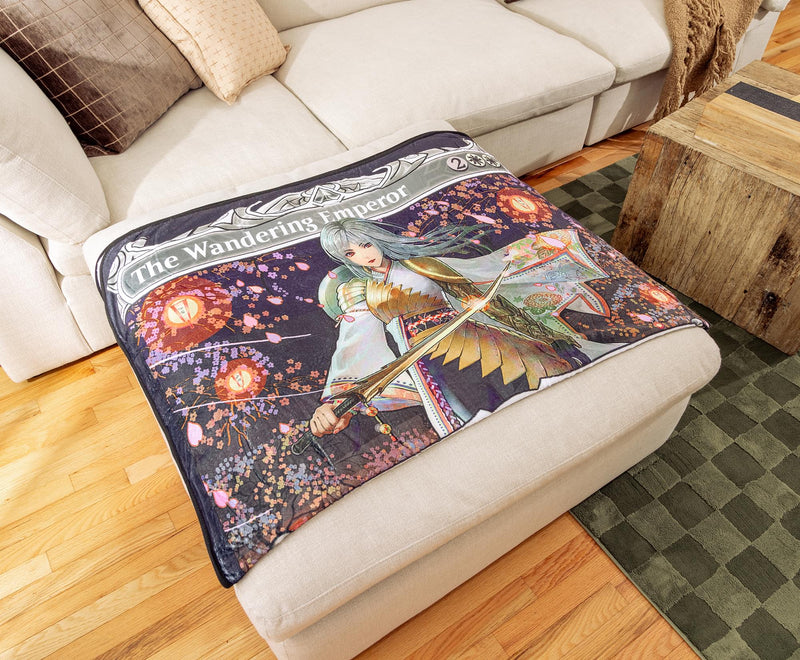 Magic: The Gathering - Fleece Throw Blanket - The Wandering Emperor