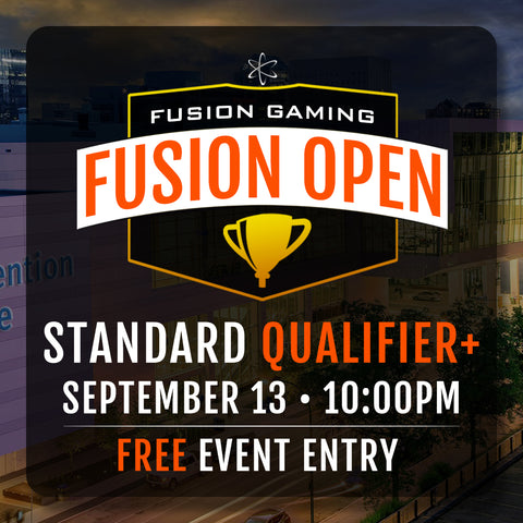 FREE Standard Super Qualifier • Fusion Open September 13th • RBC Centre