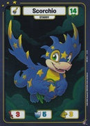 Scorchio (Starry) - Defenders of Neopia - 1st Edition