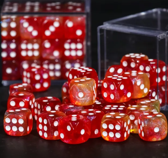 HD Dice 12mm d6 Dice Set - Volcano on Fire (36pc)